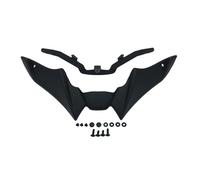 para MT-09 para MT09 para MT 09 SP 2021 2022 2023 Extensión Cono Nariz Pico Guardabarros Rueda Delantera Motocicleta Extensor Cubierta Alerón Spoiler Motocicletta Anteriori(Negro)
