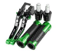 Para MT03 Para MT-03 2005 2006 Manillar Motocicleta Empuñaduras Mano Extremos Manija Palancas Embrague Freno motocicleta Manija Plegable(24)