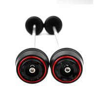 para MT07 FZ07 2014-2024 2025 2026 Motocicleta Eje de Rueda Horquilla Protector contra choques Marco para Almohadilla Deslizadores(Front and Rear-Red)