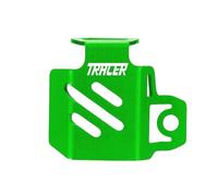 Para MT07 FZ07 2015-2023 MT09 FZ09 FJ09 2014-2023 Protectores De Depósito Líquido Freno Trasero Aluminio CNC Para Motocicleta(VERDE)