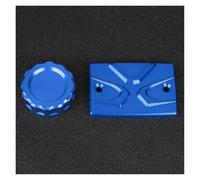 Para MT07 FZ07 MT 07 MT03 MT25 MT09 FZ09 MT 09 MT10 MT-10 MT01 MT-01 03 Tapa Depósito Líquido Freno Trasero Moto Copa Aceite Tapa tanque combustible motocicleta(1 juego azul)