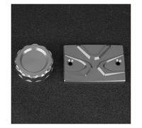 Para MT07 FZ07 MT 07 MT03 MT25 MT09 FZ09 MT 09 MT10 MT-10 MT01 MT-01 03 Tapa Depósito Líquido Freno Trasero Moto Copa Aceite Tapa tanque combustible motocicleta(1 juego gris)