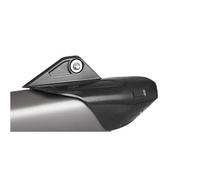 Para MT07 La Moto De Boxes Anti-quemado Para Escape Para El Protector Protección Para Tubo de escape de la motocicleta(B)