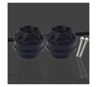 Para MT07 MT09 FZ09 FJ09 XSR900 XSR700 2025 Protector De Rueda De Motocicleta Eje Rueda Trasera Delantera Horquilla Deslizador Tapa Deslizadores marco(Frente negro)