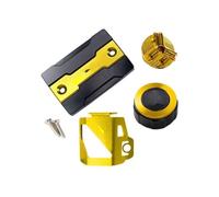 Para MT07 Para MT 07 Para FZ07 2014-2022 Accesorios Tapa Tanque Combustible Freno Lantero Y Trasero Carcasa Protectora Aceite Accesorios Motocicleta(Color-4)