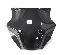 Para MT09 2024 Deflectores Viento Soporte Parabrisas Protector Parabrisas Accesorios Motocicleta Parabrisas Motocicleta Pare-brise(Black)