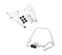 Para MT09 FZ09 Tracer MT-09 FZ-09 2013-2016 Motocicleta Acrobacias Subjaula Trasera Pasajero Peg Protector Motor Guardia Crash Bar(Blanco)