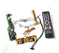 Para MT170EN01 V.0 V.1 T.V53 tablero controlador 4CCFL 30Pin LVDS Remote+Inversor+teclado LCD panel VGA HDMI AV USB DIY kit (MT170EN01 V.0)
