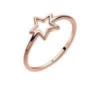 para mujer, anillo de estrellas, en oro rosa y plata 925- 0603163015