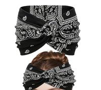 para Mujer Boho Anchas Diadema Deportiva Transpirable