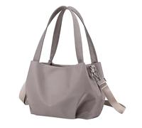 para Mujer, Bolsas de plátano para Mujer y Hombre, de plátano Ligera y Bolsas de plátano | versátil con Doble Cremallera para San Valentín, cumpleaños, Gris, Se référer au