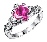 Para mujeres Anillos Anillos de amor chapados en oro Anillos para mujeres Apilables Hombres Anillos y anillos Alimentos de conejo Anillos, 7, Circonia cúbica, Sin piedras preciosas