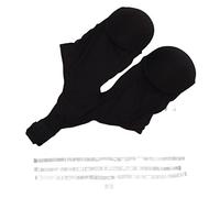 Para mujeres, para vestidos de cosplay/vestén por la noche, encantador Bodysuit de lencería Deep V One Piece (Negro)