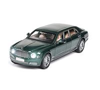 para Mulsanne Extended Car 1 24 Material De Aleación Modelo De Coche De Juguete Educativo para Niños con Sonido Y Luz Miniaturas De Automoción(Verde)
