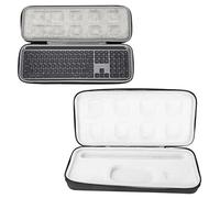 para MX Keys Mini Keyboard Case, Black Grey Tablet Laptop Keyboard Cases, Funda de Teclado Impermeable para Viajes Al Aire Libre