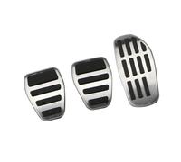 Para N&issan Para Kicks 2016 2017 2018 2019 2020 2021 2022 2023 AT MT Pedales De Coche De Acero Inoxidable Cubierta De Pedal De Apoyo De Freno Gas Fundas Pedales Coche ( Color : MT without Rest )