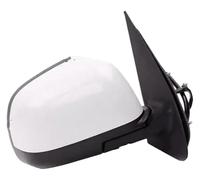 Para N&issan Para Marzo 2010 2011 2012 2013 2014 2015 2016 Accesorios Para Coche Conjunto De Espejo Retrovisor Lateral Exterior Automático Espejos Retrovisores(White LEFT)