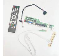 Para N101LGE-L31/L41 WLED LVDS 40Pin 10.1 "1024 * 600 T.V53 controlador de pantalla tarjeta de unidad HDMI VGA USB AV RF portátil panel DIY kit (N101LGE-L31)