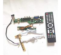 Para N133I3-L01/L02 T.V53 tarjeta de unidad inversor+remoto+teclado HDMI VGA AV USB RF 1CCFL LVDS 20Pin LCD panel DIY kit (N133I3-L02)