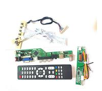 Para N154Z1-L03/L04 T.V53 tarjeta de unidad teclado+control remoto+inversor LCD panel monitor LVDS 1CCFL 30Pin HDMI VGA USB AV RF DIY kit (N154Z1-L04)