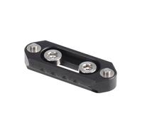 Para Nato Slider CáMara Universal de 4,9 cm Jaula para Conejos Ranura Deslizante Asa de Transporte Deslizador de Riel de CáMara Nato de LiberacióN