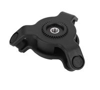 para Navegador GPS Soporte De Teléfono Para Motocicleta, Bicicleta, Antideslizante Amortiguador Giratorio 360° Antichoque Para Manillar De Seguridad.(1pcs black)