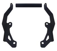 para NC750X 2021-2022 Motocicleta Soporte para teléfono y navegador Barra Frontal GPS para Parabrisas Soporte de Montaje Soporte Ajustable Teléfono(B)