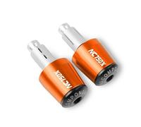 Para NC750X NC 750 Extremos Del Mango De La Motocicleta, 7/8 '', 22mm, Barra De Agarre, Tapa Del Extremo Del Manillar(Orange-Black)