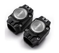 para NC750x NC750 X 2017-2023 2024 Accesorios para Motocicletas Protección del Motor Parachoques Bloque Anticolisión(Two Titanium)