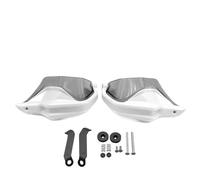 para NC750X para DCT para NC750S 2013-2021 para NC700X para CTX700 Paramanos Motocicleta Protectores Escudo Protección contra El Viento Las Manos Protectores Mano Motocicleta(White Grey Set)