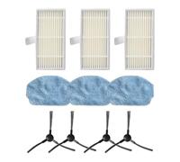 Para Nedis WIFIVCB01 Partes de aspiradora Partes de cepillo lateral Filtro de trapeador Bolsa lateral Accesorios Aspiradoras Para El Hogar Robot Bolsas de Polvo de Gran Capacidad Piezas de Repuesto de