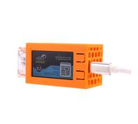 Para Nerdminer V2 Pro Miner 78KH/S Mini Bitcoin Lottery Miner con ventilador luminoso BTC Solo Lottery Mining Miner naranja
