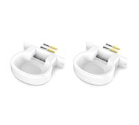 para Nest WiFi Pro Soporte de Montaje en Pared Altavoz Inteligente Base de Soporte de Almacenamiento en Pared, 2 PCS