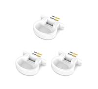 para Nest WiFi Pro Soporte de Montaje en Pared Altavoz Inteligente Base de Soporte de Almacenamiento en Pared, 3 PCS
