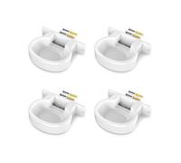para Nest WiFi Pro Soporte de Montaje en Pared Altavoz Inteligente Base de Soporte de Almacenamiento en Pared, 4 PCS