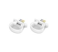 Para Nest WiFi Pro Soporte de Montaje En Pared Altavoz Inteligente Base de Soporte de Almacenamiento En Pared, 2 PCS