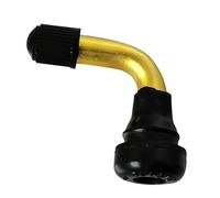 Para Neumáticos - Pieza De Repuesto Doblada En Ángulo De 90 Grados, Válvula De Vacío Sin Tubeless, Boquilla De Aire De Metal De Sellado, Conector De Rueda Duradero - Para Scooter ATV Go-Kart Bicicleta
