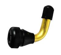 Para Neumáticos - Pieza De Repuesto Doblada En Ángulo De 90 Grados, Válvula De Vacío Sin Tubeless, Boquilla De Aire De Metal De Sellado, Conector De Rueda Duradero - Para Scooter ATV Go-Kart Bicicleta