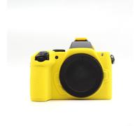 Para Nikon-Z50II Silicona Cámara Cubierta Protectora Caso Anti Scratch Anti Bump (Amarillo)