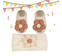 para niñas, lindas antideslizantes para el pelo, juego de calcetines para niños, niñas, sesión de fotos, hogar, al aire libre, cumpleaños, ceremonia de bautizo, día festivo diario