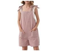 para niñas sin Mangas con Correa Ajustable para Atar Monos Cortos Ropa con Bolsillo Mono MAX Mono Mono