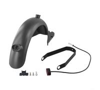 Para Ninebot Max G30 Kit de guardabarros y soporte de luz trasera protege contra el barro y mejora la seguridad