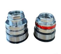 Para Ninebot N1S Headset Bearing, Para Niu Electric Scooter Rodamientos, Rodamiento de presión de acero inoxidable 304, 28.6Mm E-Bike Headset Componentes, Anti-Shake Wire Slip Rotation Bearing(rojo)