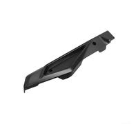 Para Ninebot para ZT3 Pro Scooter eléctrico trasero para cubierta de guardabarros, moldura protectora de rueda ABS, carcasa protectora para blindaje de horquilla, para accesorio decorativo negro