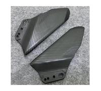para Ninja 650 ER6F ER-6F ER 6F 2017 2018 2019 Espejos De Motocicleta Winglets De Carenado Delantero Alerón De Alas Laterales Alerón Lateral De Motocicleta(A Matte Carbon)