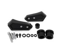 Para Ninja 650 Para Ninja650 KRT Edition Z650 2025 2026 Protector De Motor Lateral Slider Crash Pad Kit Bola Anticaídas Control deslizante del marco de la motocicleta(Negro)