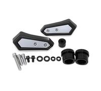 Para Ninja 650 Para Ninja650 KRT Edition Z650 2025 2026 Protector De Motor Lateral Slider Crash Pad Kit Bola Anticaídas Control deslizante del marco de la motocicleta(Plata)