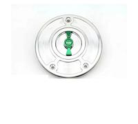 Para Ninja Para ZX-6R 636 ZX636R 2009-2018 ZX6R Para ZX 6R Tapa Depósito Combustible Incluye Sistema Encendido Sin Llave TapTapón De Depósito Moto(Sliver and Green)