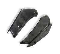para Ninja400 2018-2024 Kit Alerones Laterales Aerodinámicos Motocicleta Alerones Fijos Alerón Inferior Carga Alerón Aerodinámico(Really Carbon Fiber-A)