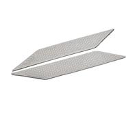 Para NINJA400 Para NINJA 400 Z400 Protector Almohadilla Lateral Tracción Tanque Motocicleta Adhesivo Adhesivo Agarre Rodilla Combustible Gasolina POMPOMPUR(1 pair 2)